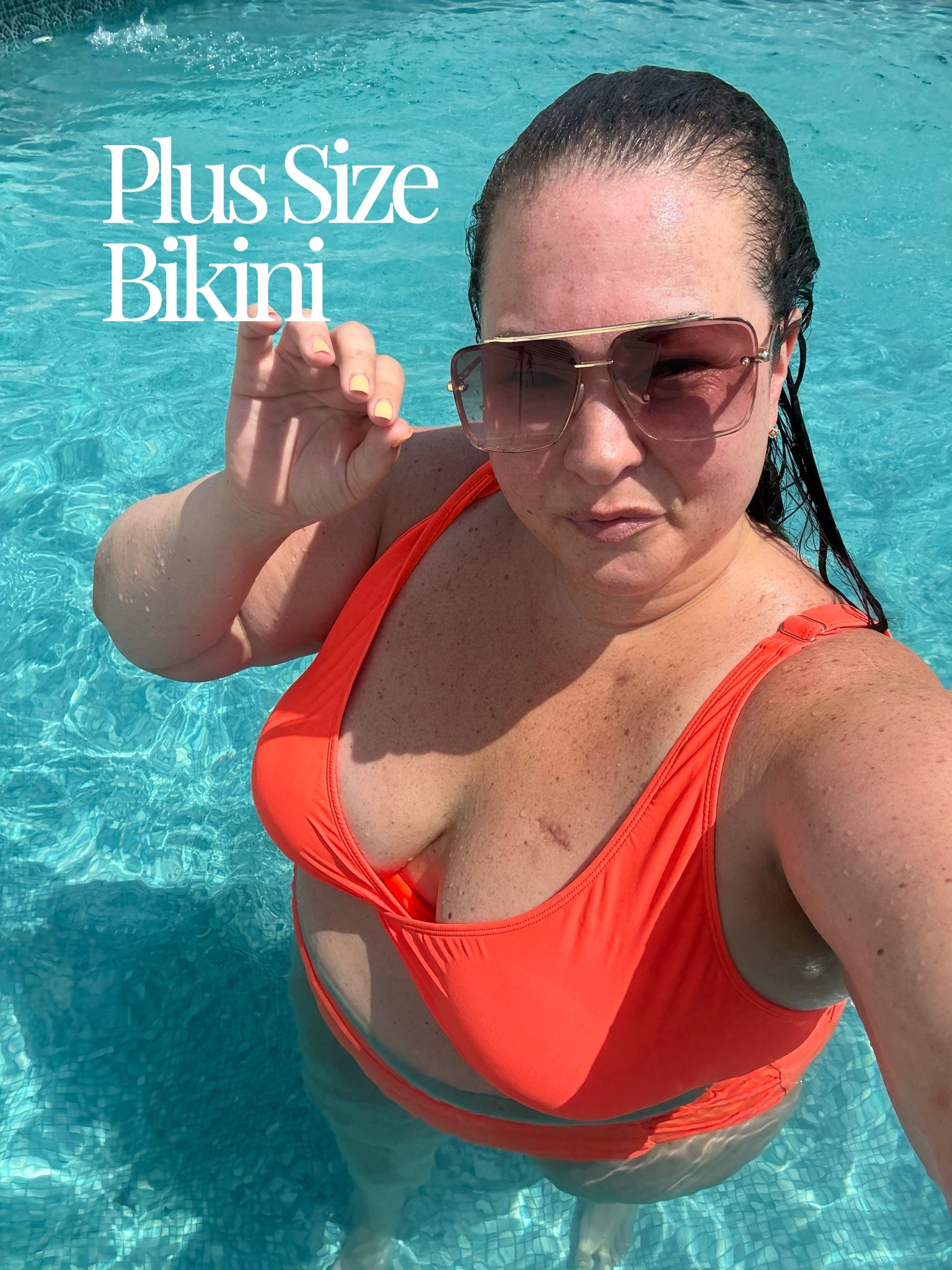 Love this swimsuit. The top runs big for my just fyi but it’s soo cute! Love the bright orange for summer! ☀️✨👙

Plus size bathing suit 
Plus size swimsuit

#LTKPlusSize #LTKSeasonal #LTKootd