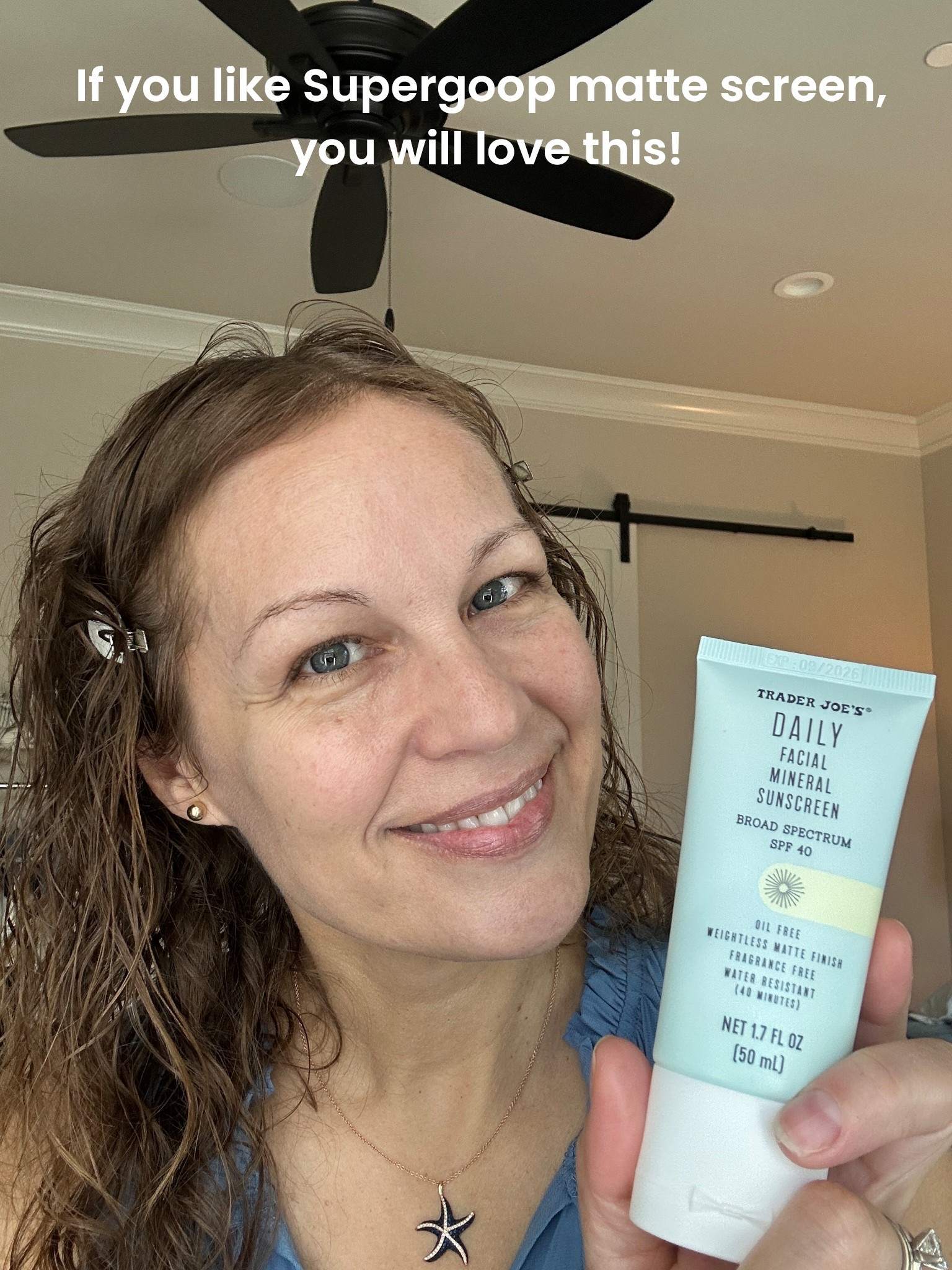 Matte sunscreen
Mineral sunscreen
Great for under makeup
Trader Joe’s 
#ltkbeauty

#LTKFamily #LTKSummerEdit #LTKTravel