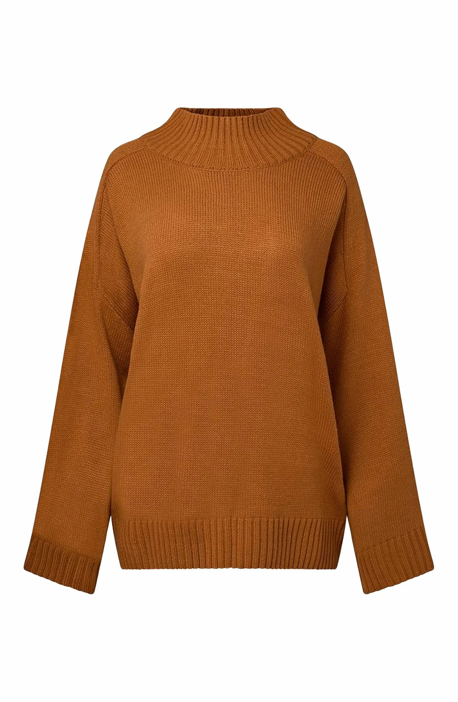 Oversized Funnel Neck Sweater | Nordstrom