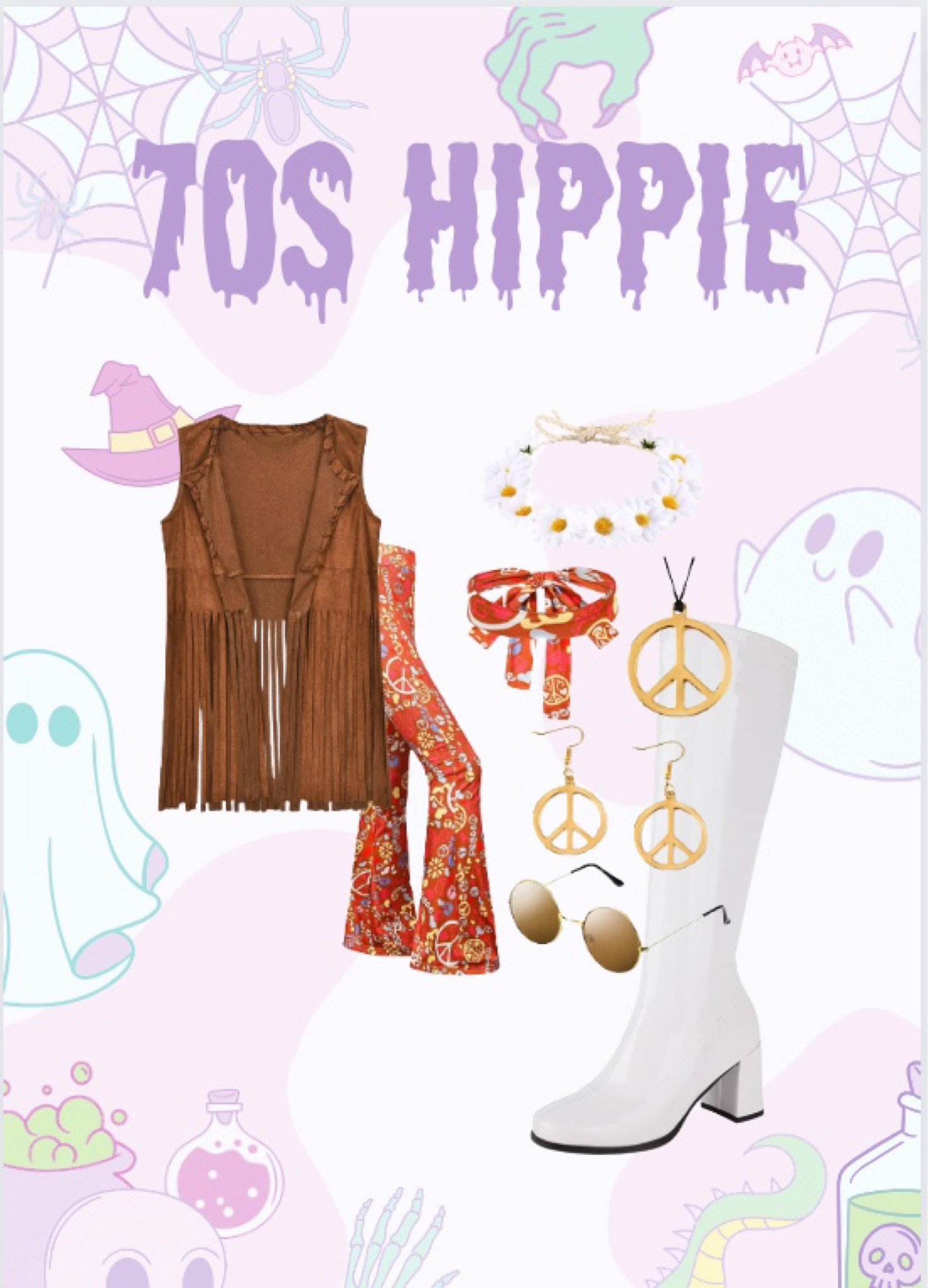 Halloween costume. Easy costume. Amazon costume. 70s hippie costume 

#LTKSeasonal #LTKHalloween #LTKHoliday