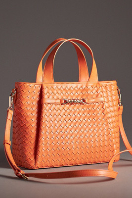 Woven Hardware Tote | Anthropologie (US)