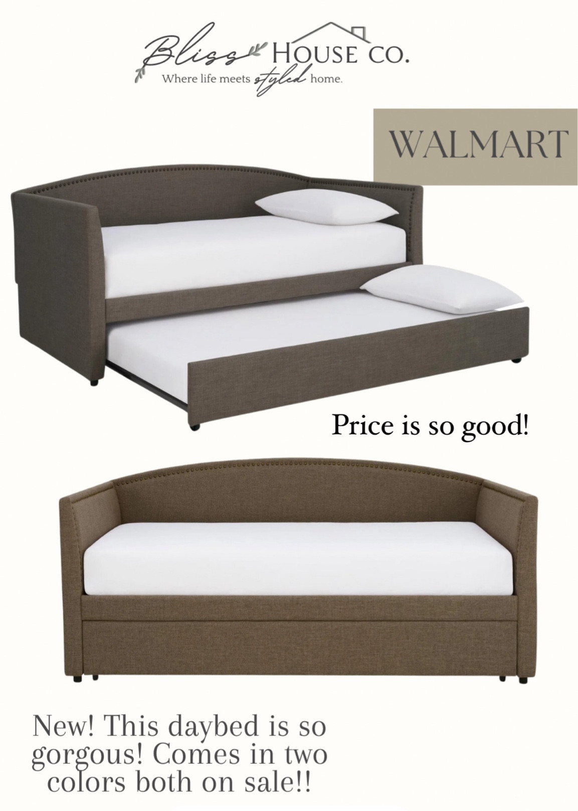 New Walmart daybed!

#LTKStyleTip #LTKSaleAlert #LTKHome