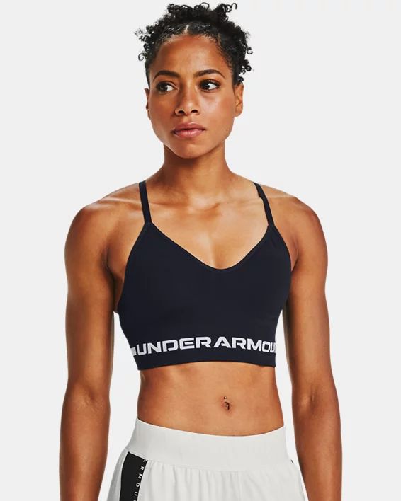Women's UA Seamless Low Long Sports Bra | Under Armour (CA)