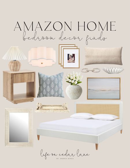 This bedroom design pairs neutrals with light wood tones for a beautifully layered space! #founditonamazon

#LTKSaleAlert #LTKFindsUnder100 #LTKHome