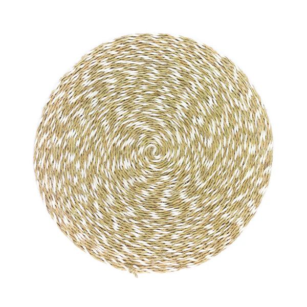 Swirl Woven Placemat, White | The Avenue