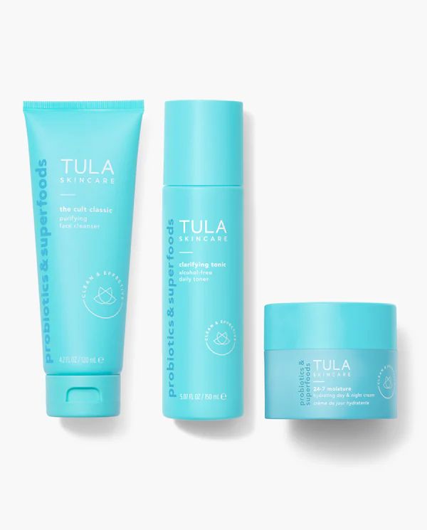 full-size skincare essentials kit | Tula Skincare