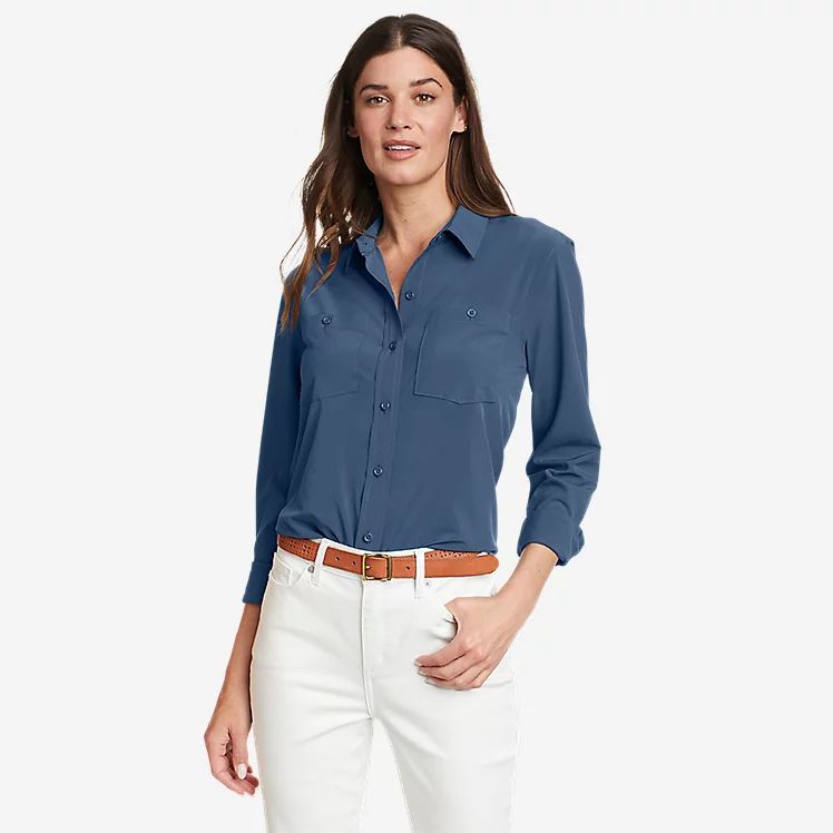 Women's Departure 3.0 Long-Sleeve Shirt | Eddie Bauer, LLC