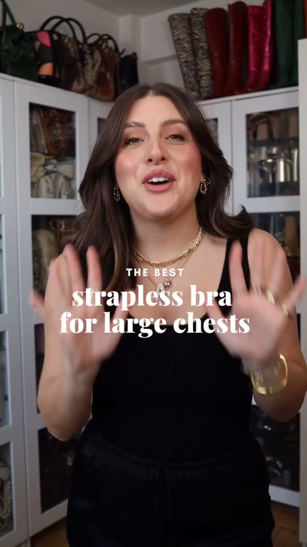 Large chest tested and wardrobe stylist approved - this is my favorite strapless bra for spring and summer! 

Meet the @wacoalamerica Red Carpet Strapless Underwire Bra. I am 34G - 34I cup and I have been on a mission the past couple years to find the perfect strapless bra. I’ve tested dozens and the red carpet strapless met all of my requirements. I want a bra that holds the girls up, in and feels supported. This is my one-stop bra when I’m traveling because it can convert to add straps, a halter, one shoulder, etc. and lays seamless under everything. It has a thick band for support with medical grade silicone strips so nothing falls down. Comment STRAPLESS BRA for a direct link to this bra! 

Wacoal sizes range from A to K cup and they focus on technology and solutions for women. If you’re looking for lift, minimizing, cooling, and support for your breast shape, check out Wacoal today.