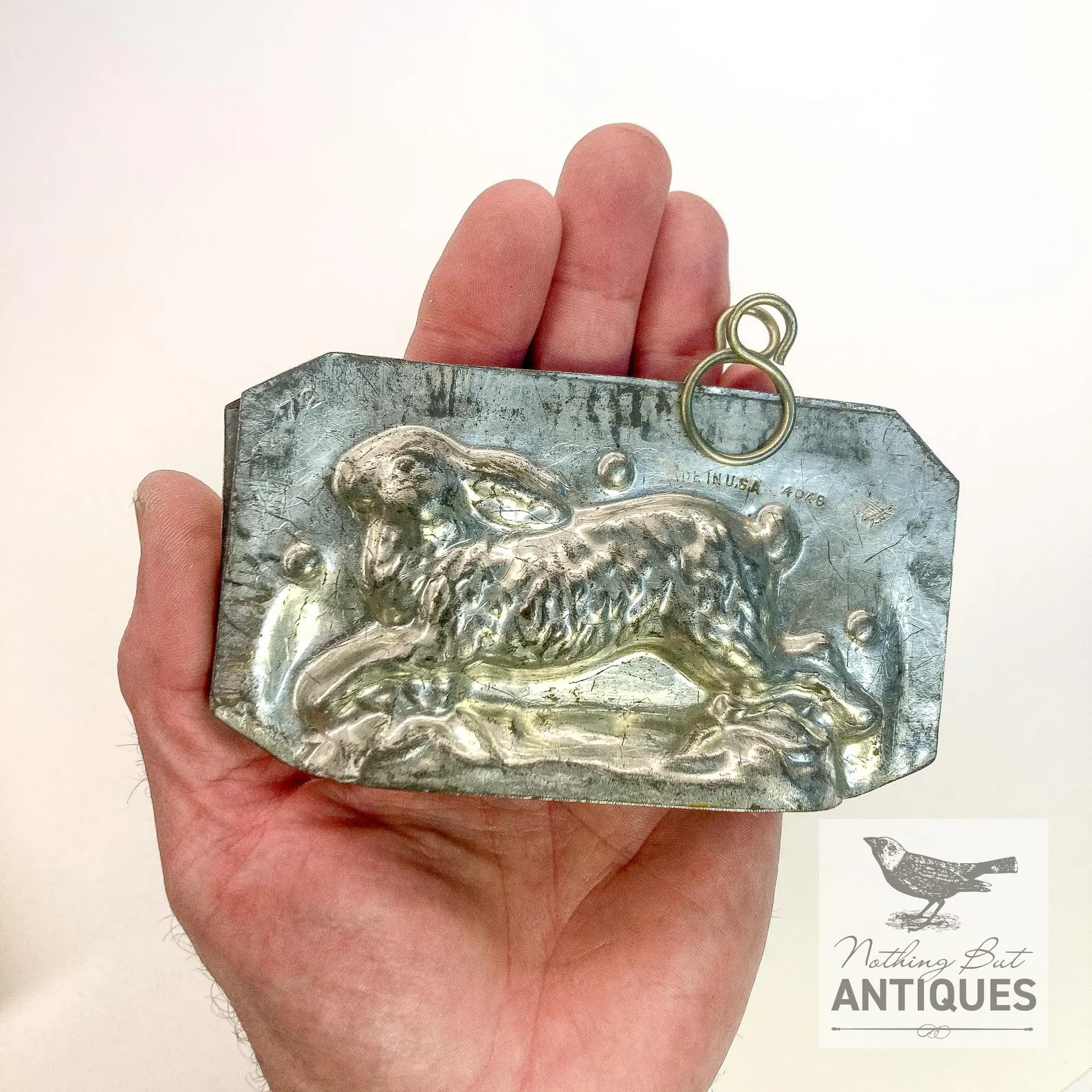 Antique Chocolate Mold Easter Bunny Rabbit Running, Eppelsheimer No. 4048, Ca. 1920s - 40s - Etsy | Etsy (US)