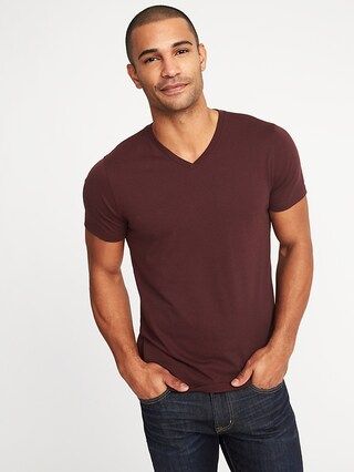 Soft-Washed Perfect-Fit V-Neck Tee for Men | Old Navy (US)
