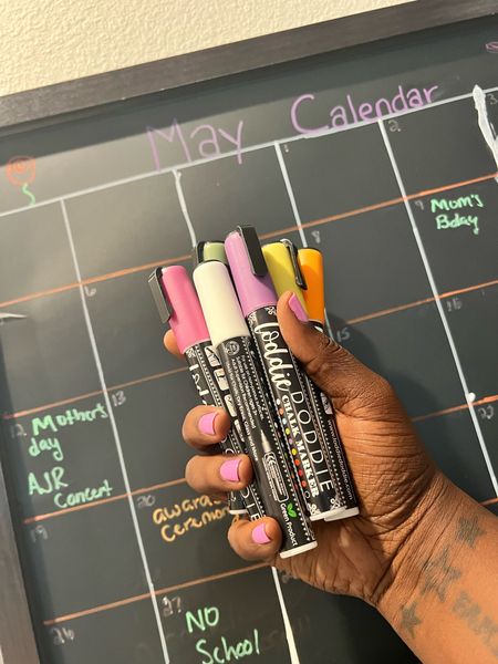 The best chalk dry erase markers on the market in so many pretty colors for your organization needs 
Planning
Chalk Markers
Kitchen plannerr

#LTKHome #LTKFindsUnder100 #LTKFamily