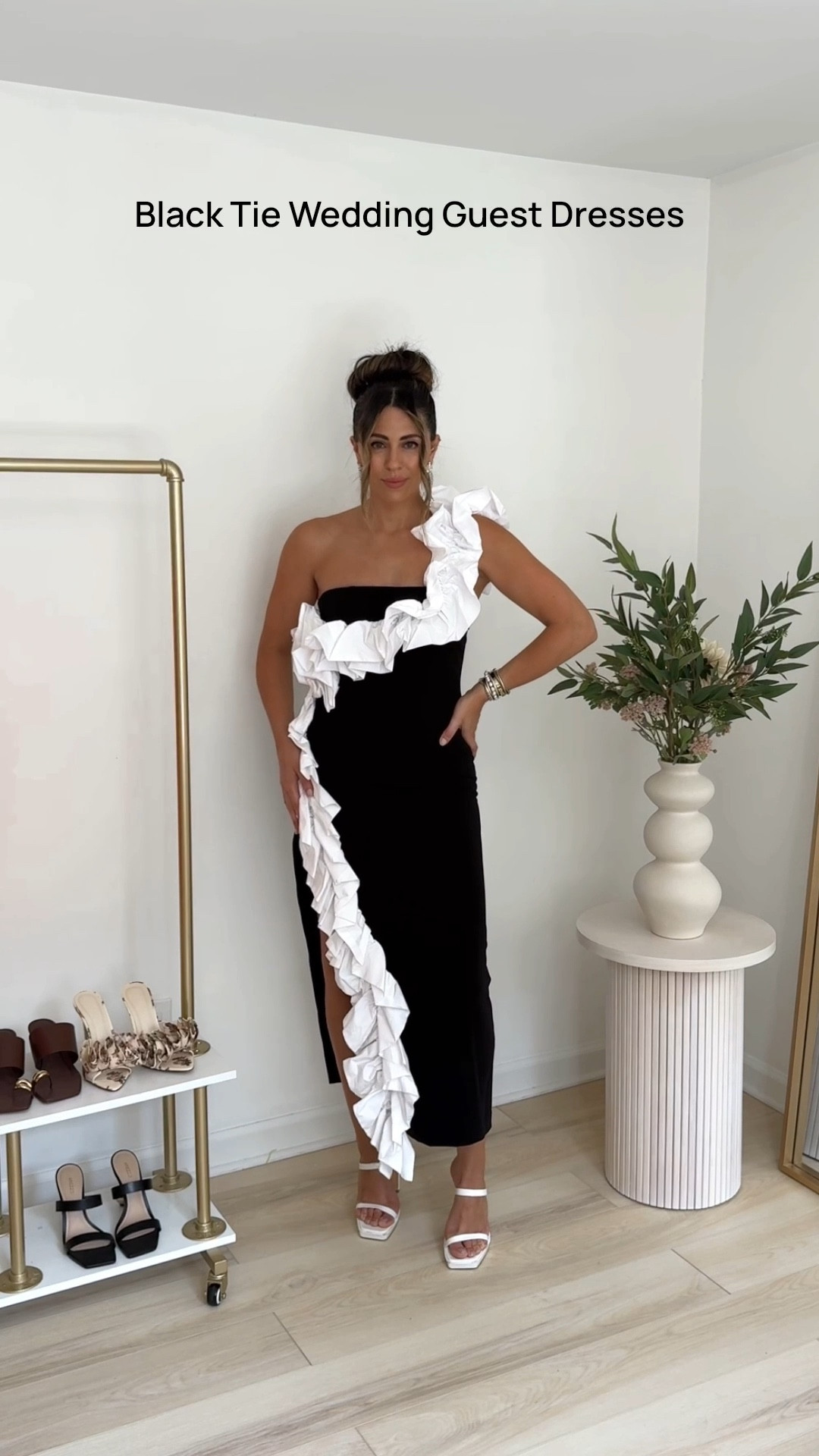 Black Tie Wedding Guest Dresses (5 options, wearing size small or 4 in all of them)

Wedding guest | formal wedding | upscale wedding | ruffle dress | statement dress | unique dress 

#LTKStyleTip #LTKWedding #LTKParties