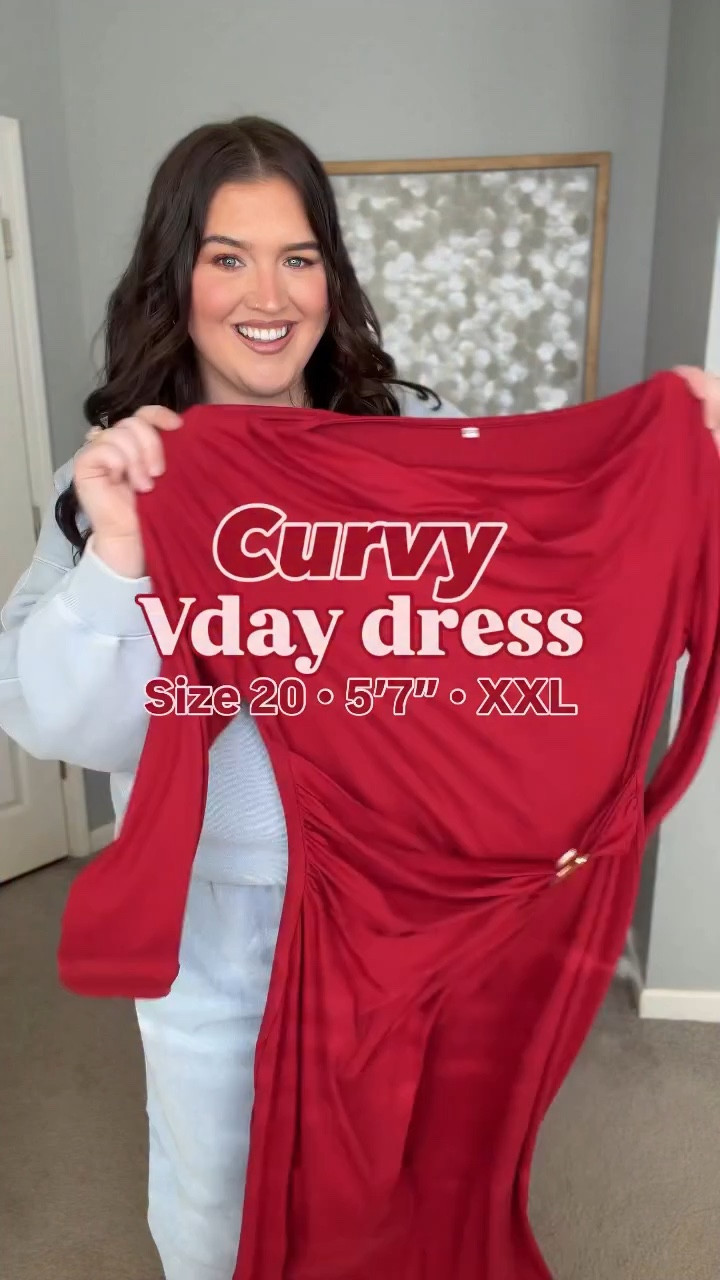 Long sleeve Valentine’s Day dress ❤️‍🔥🌹🍷 Plus size approved style, comes in more colors under $50! Date night approved, girls night out, galentines outfit. Size XXL

#LTKPlusSize #LTKootd #LTKgrwm
