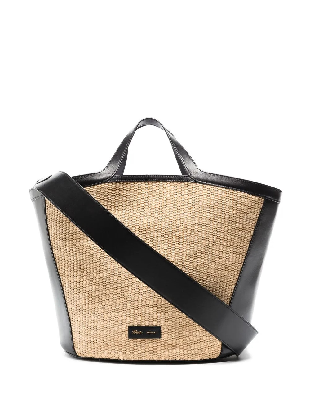 KHAITE Nora Raffia Tote - Farfetch | Farfetch Global