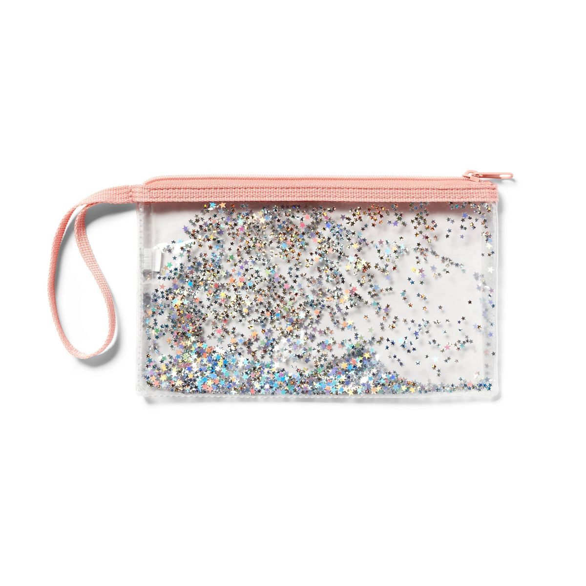Glitter Pencil Pouch Clear Iridescent - up & up™ | Target