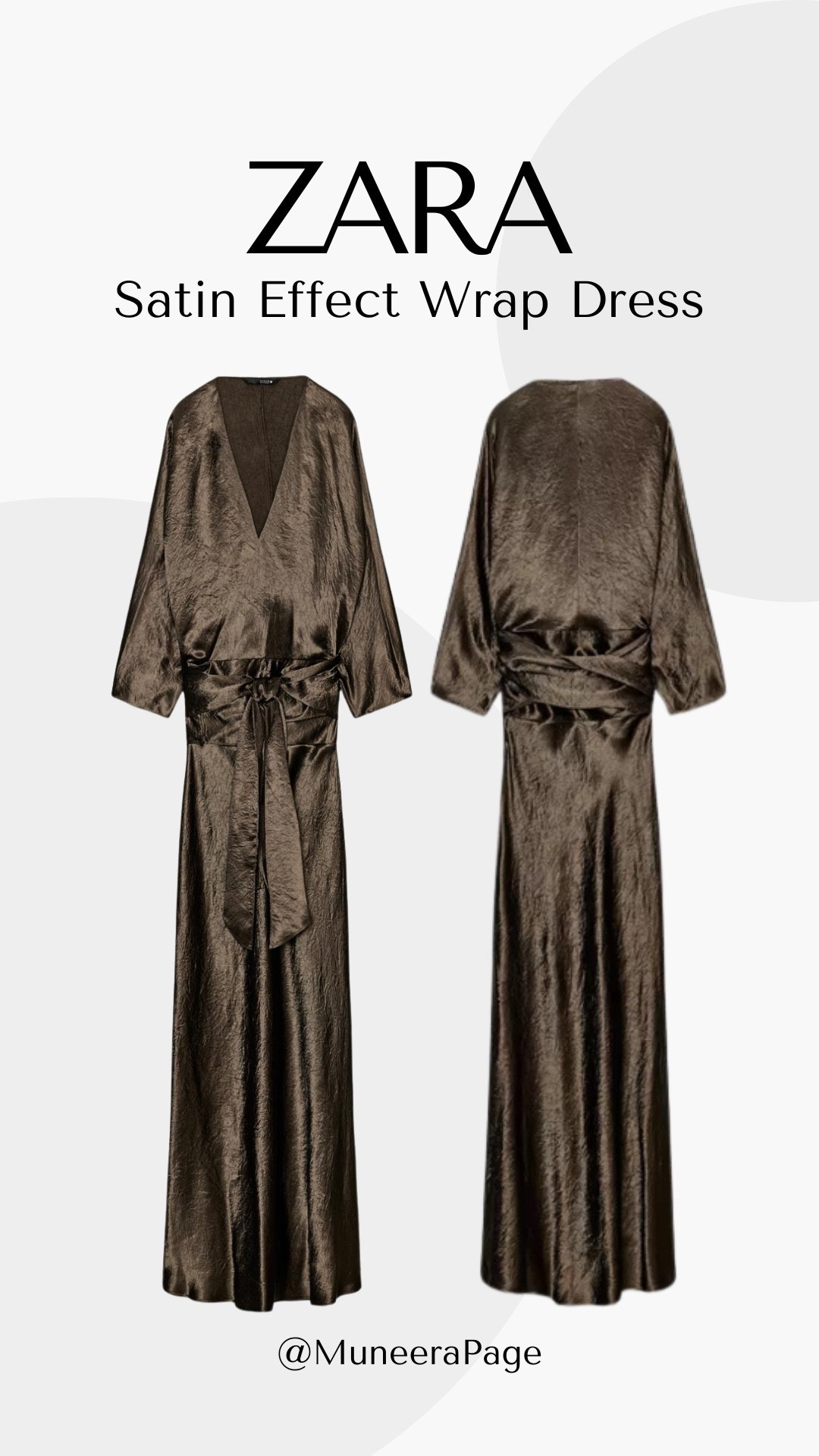 Zara Satin Dress!
Perfect for a Fall night out 🖤

#LTKHoliday #LTKgrwm