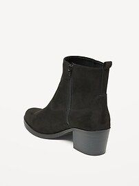 Faux-Suede Western Ankle Boots for Women | Old Navy (US)