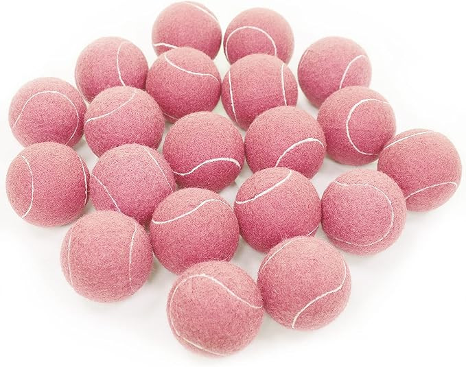 URBEST Advanced Tennis Ball 20 Packs, Training Tennis Balls Practice Balls for Novice Player, Pet... | Amazon (US)