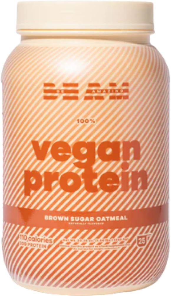 BEAM Be Amazing Vegan Protein Powder | 20g Plant-Based Protein with Prebiotics Fibers | Sugar-and... | Amazon (US)
