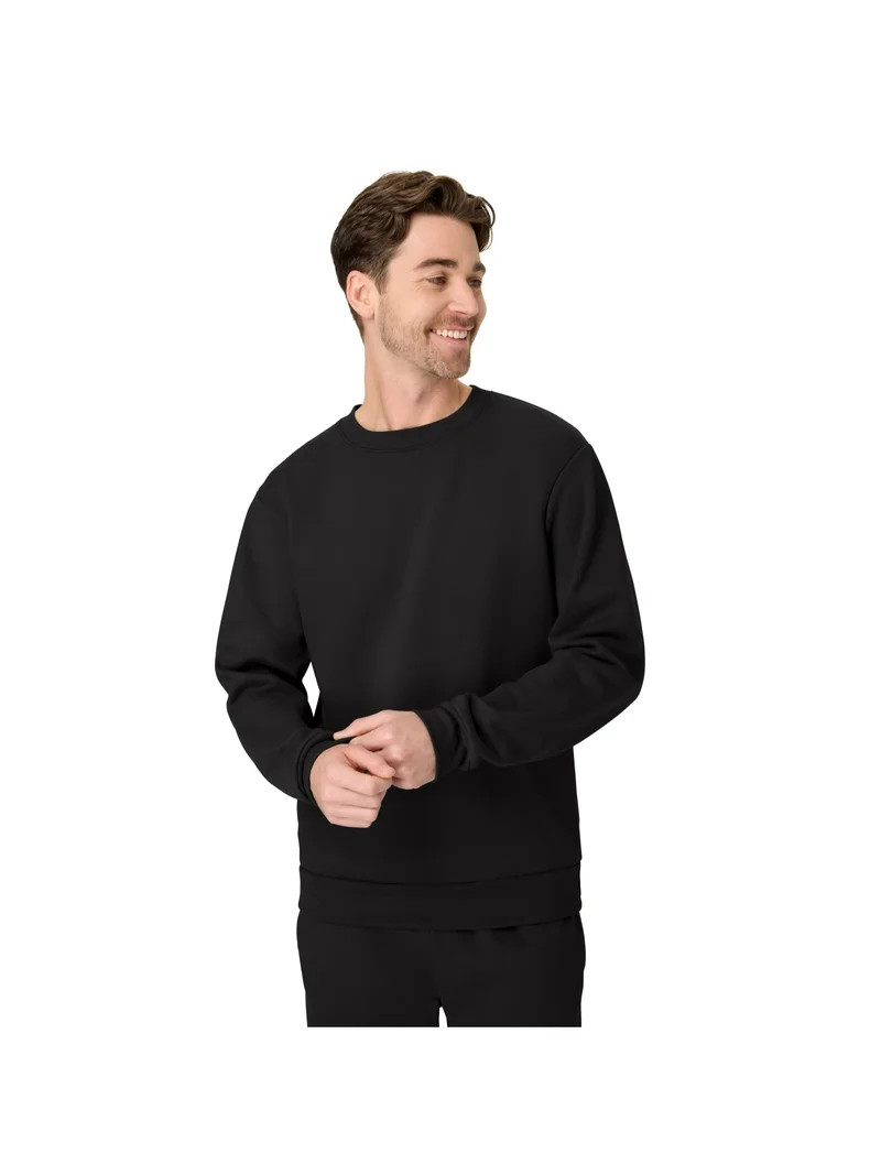 Hanes Men's & Big Men's Essentials Fleece Crewneck Sweatshirt, Sizes S-5XL | Walmart (US)