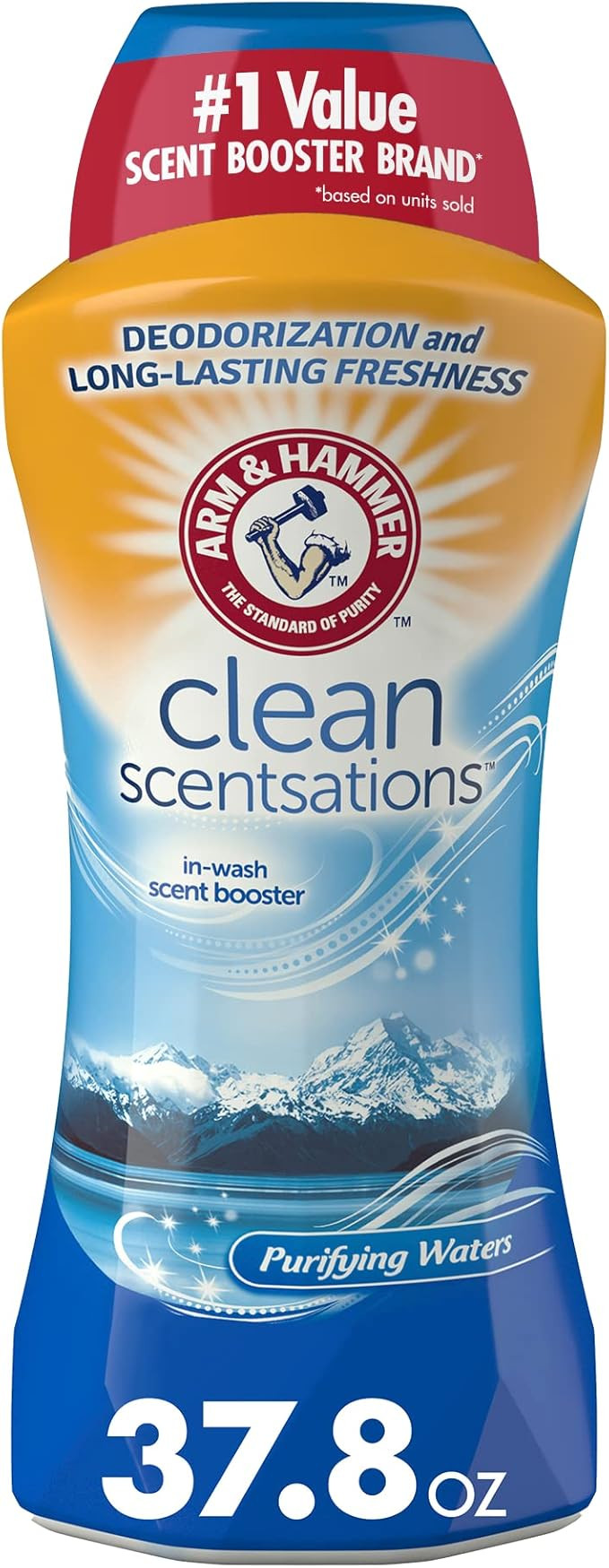 Arm & Hammer in-Wash Scent Booster, Purifying Waters, 37.8 oz | Amazon (US)