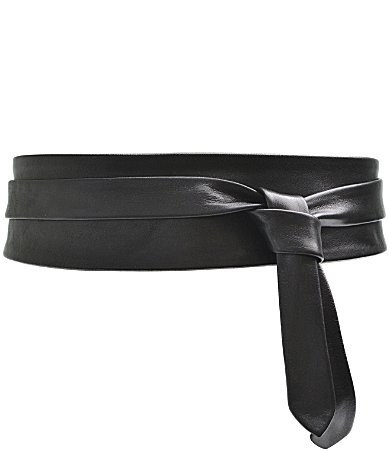 ADA Classic Wrap Leather Belt - Black | Dillard's
