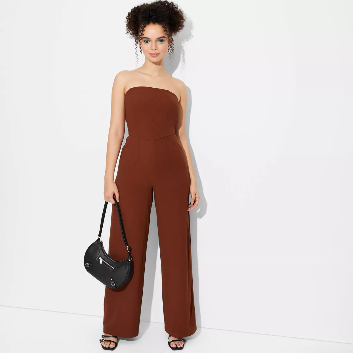 Women's Wide Leg Tube Jumpsuit - Wild Fable™ | Target
