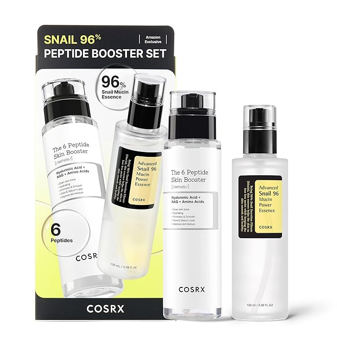 COSRX Snail Mucin 96% Peptide Booster Set - Amazon Exclusive - Korean Skin Care, Gift Sets, Stock... | Amazon (US)