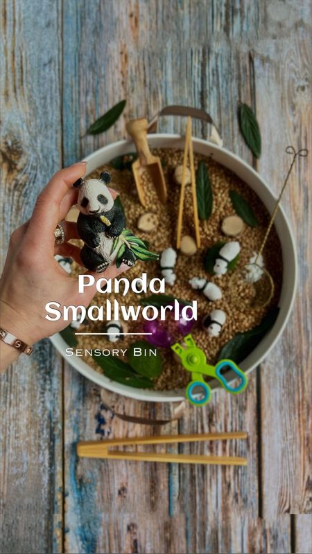 🐼 Panda Small World Sensory Bin Play Tray

#LTKfamily #LTKkids #LTKbaby