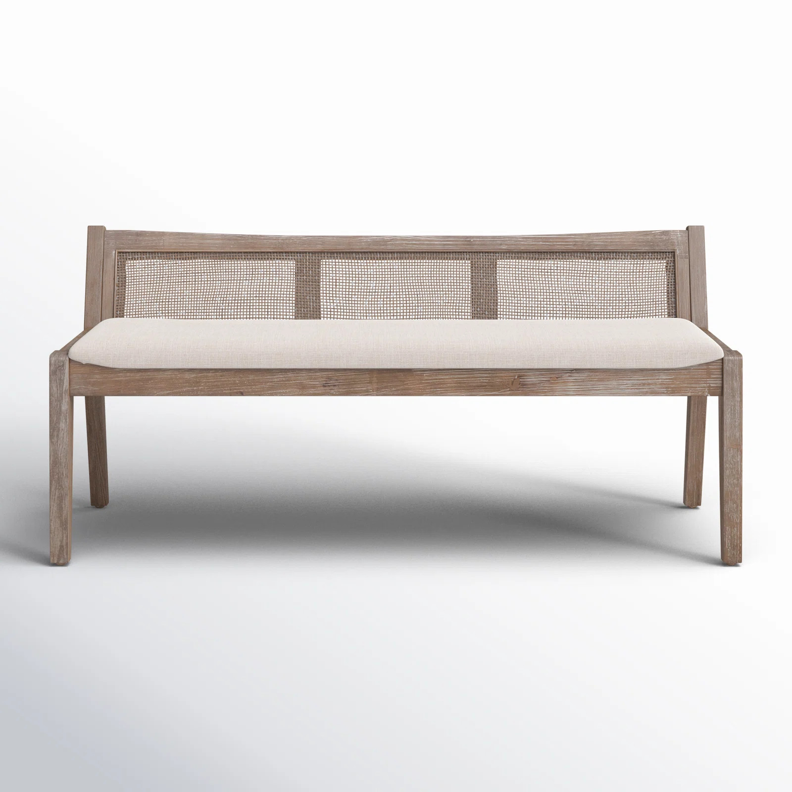 Donner Cane Back Cushioned Bench | Wayfair North America