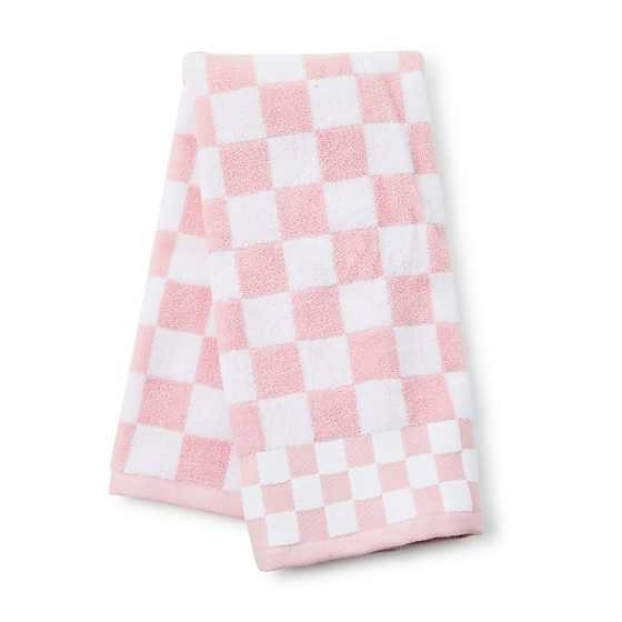 Rosy Check Hand Towel | MacKenzie-Childs