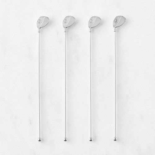 Clubhouse Golf Stirring Sticks, Set of 4 | Williams-Sonoma