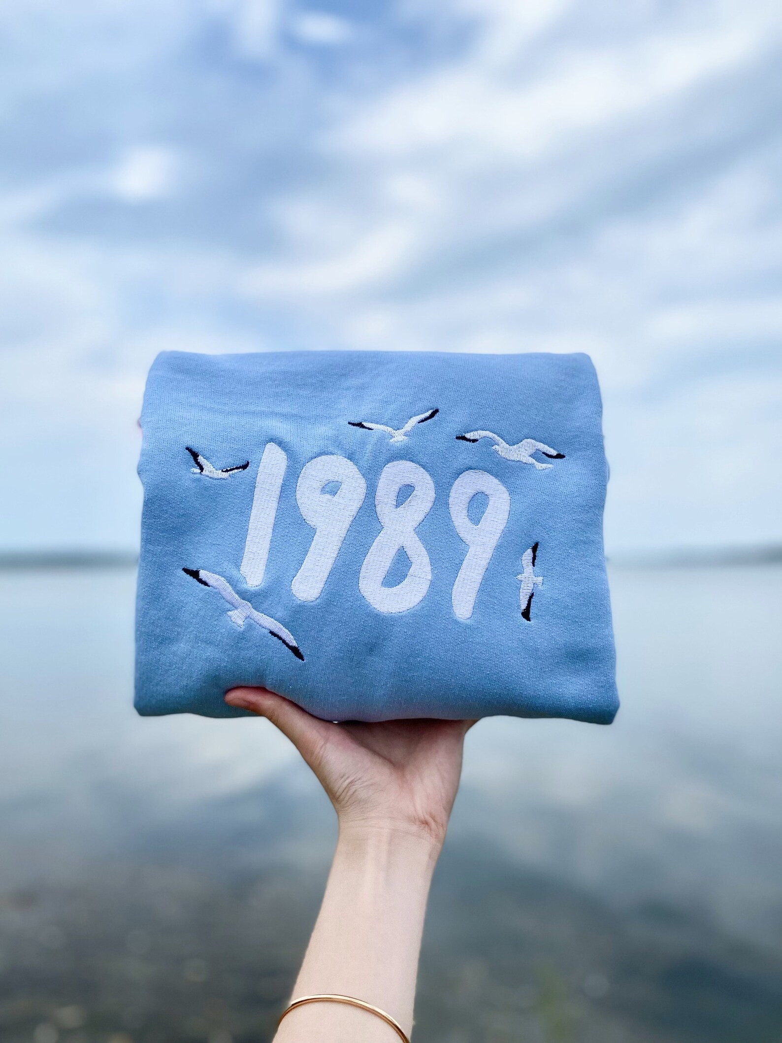 1989 Embroidered Unisex Sweatshirt Hoodie - Etsy | Etsy (US)