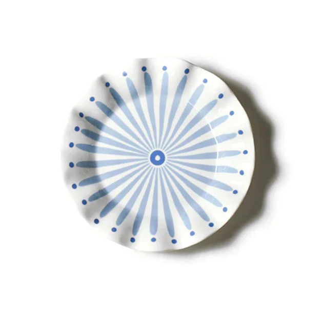 Sorrento Ruffle Salad Plates | Cailini Coastal