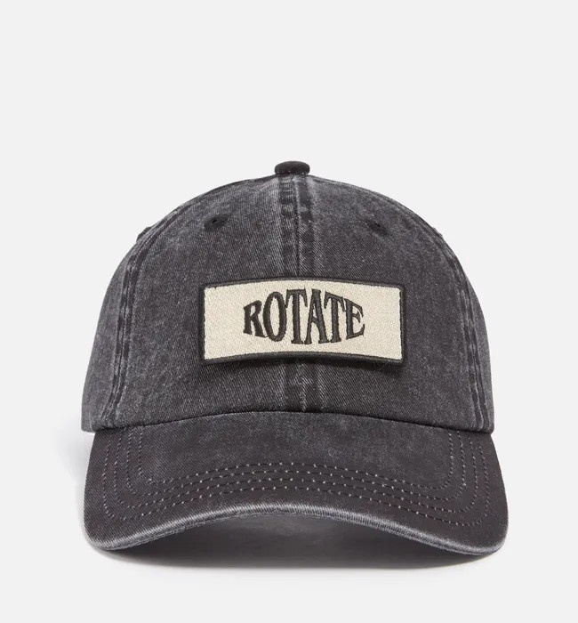 Rotate Sunday Logo Organic Cotton Cap | Coggles (Global)