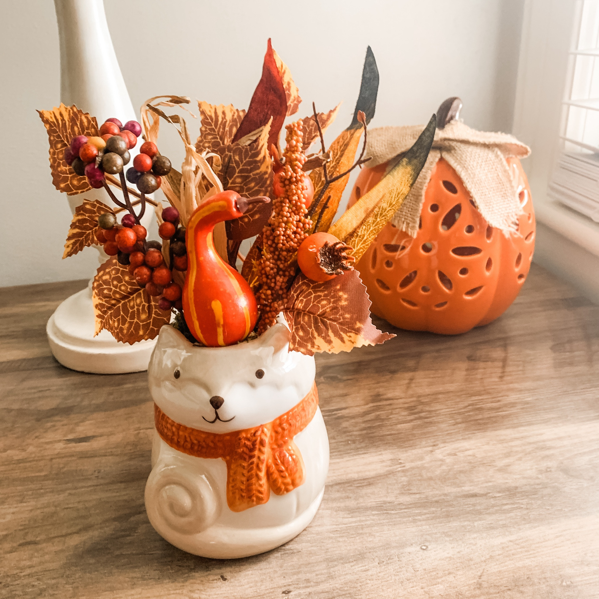 🦊the cutest little fox there ever was🍂 This is my type of fox - ceramic and no where near our chicken coop!🍁I rounded up a whole collection of fox themed fall accents!

#LTKSeasonal #LTKFallSale #LTKHome