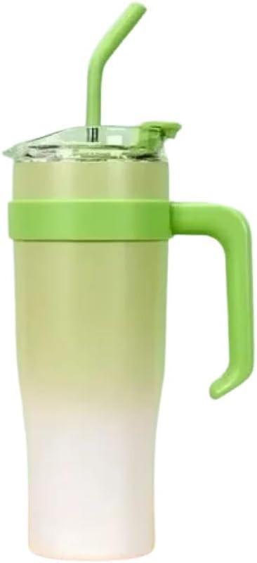 Copo Térmico com Canudo e Alça 1.200 ML Isolamento a Vácuo Parede Dupla de Inox Caneca Garrafa... | Amazon (BR)