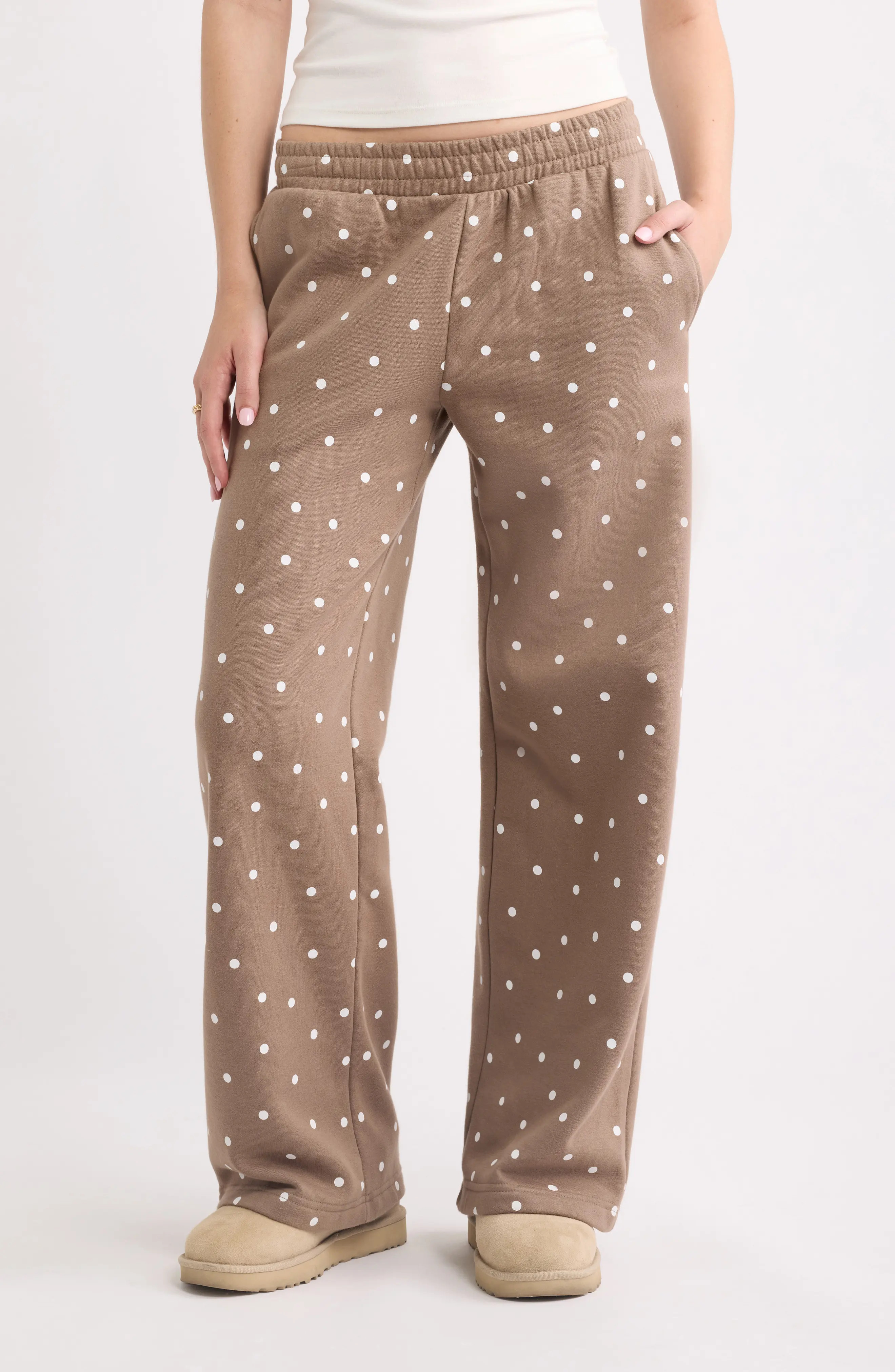 BP. Printed Baggy Sweatpants (Women) | Nordstrom | Nordstrom