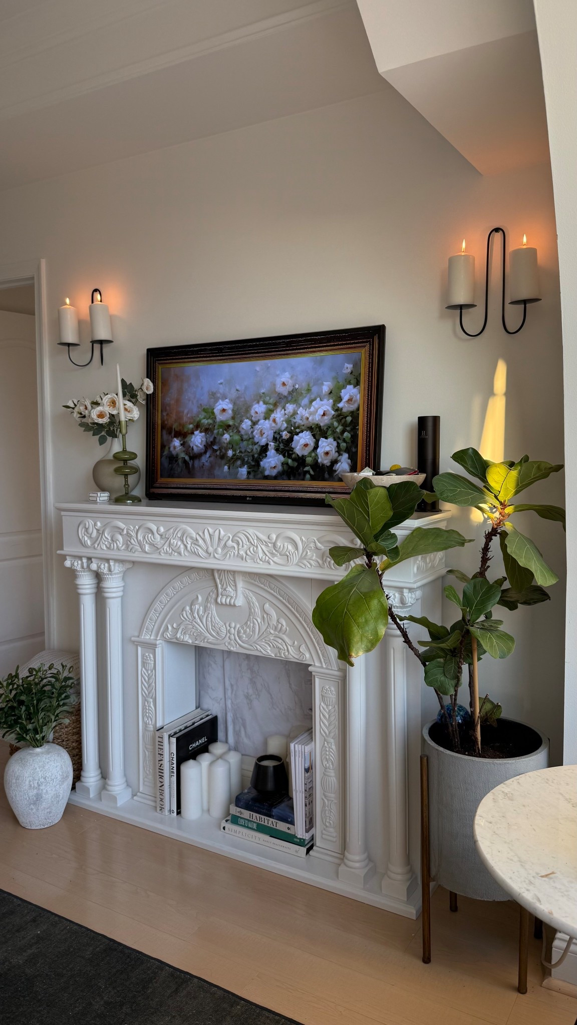 DIY mantle surround for a modern European look for your home 


Fireplace surround, Wayfair finds, Parisian home, sconces, chic home decor 

#LTKHome