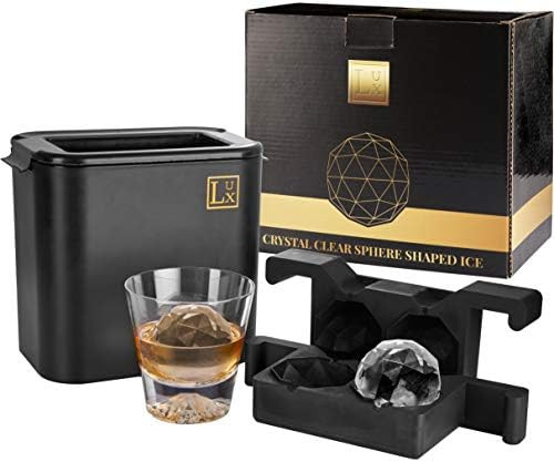 Sphere Ice Ball Maker Mold - Clear Ice Maker, Ice Ball Press - Unique Shape for Whiskey Ice Ball ... | Amazon (US)