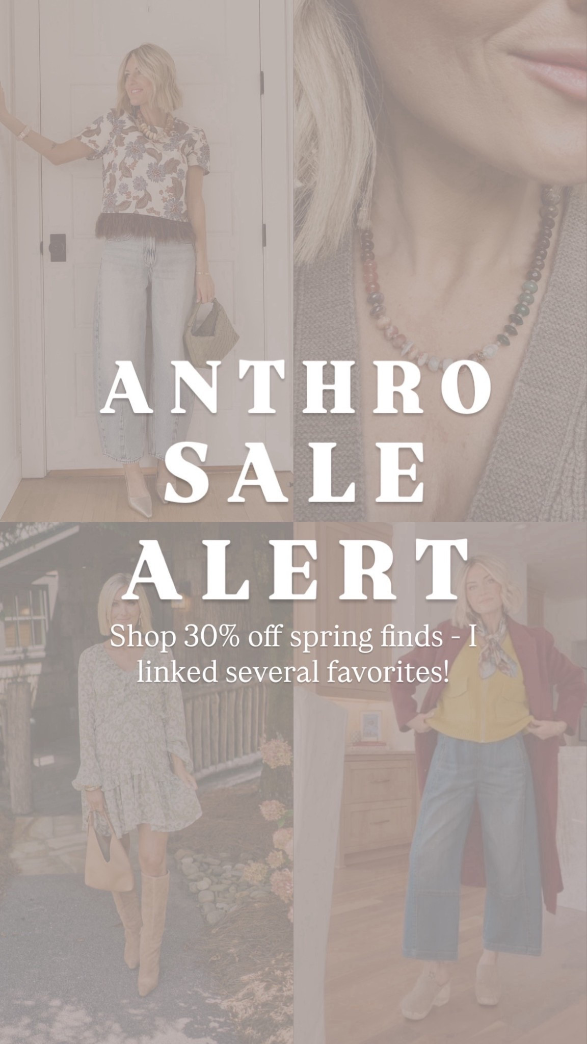 So many great spring finds for 30% off today! Here are some of my favorites 😍

Loverly Grey, Anthropologie, sale alert, spring fashion, spring outfit ideas 

#LTKSeasonal #LTKootd #LTKSaleAlert