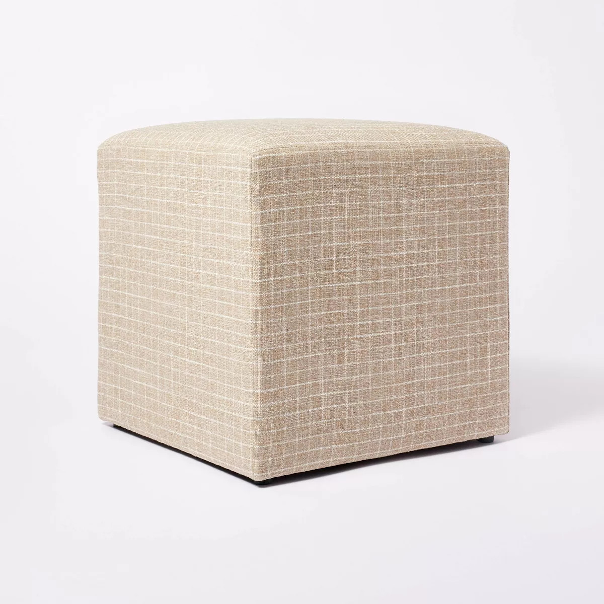 Lynwood Square Upholstered Cube Ottoman - Threshold™ designed with Studio McGee | Target