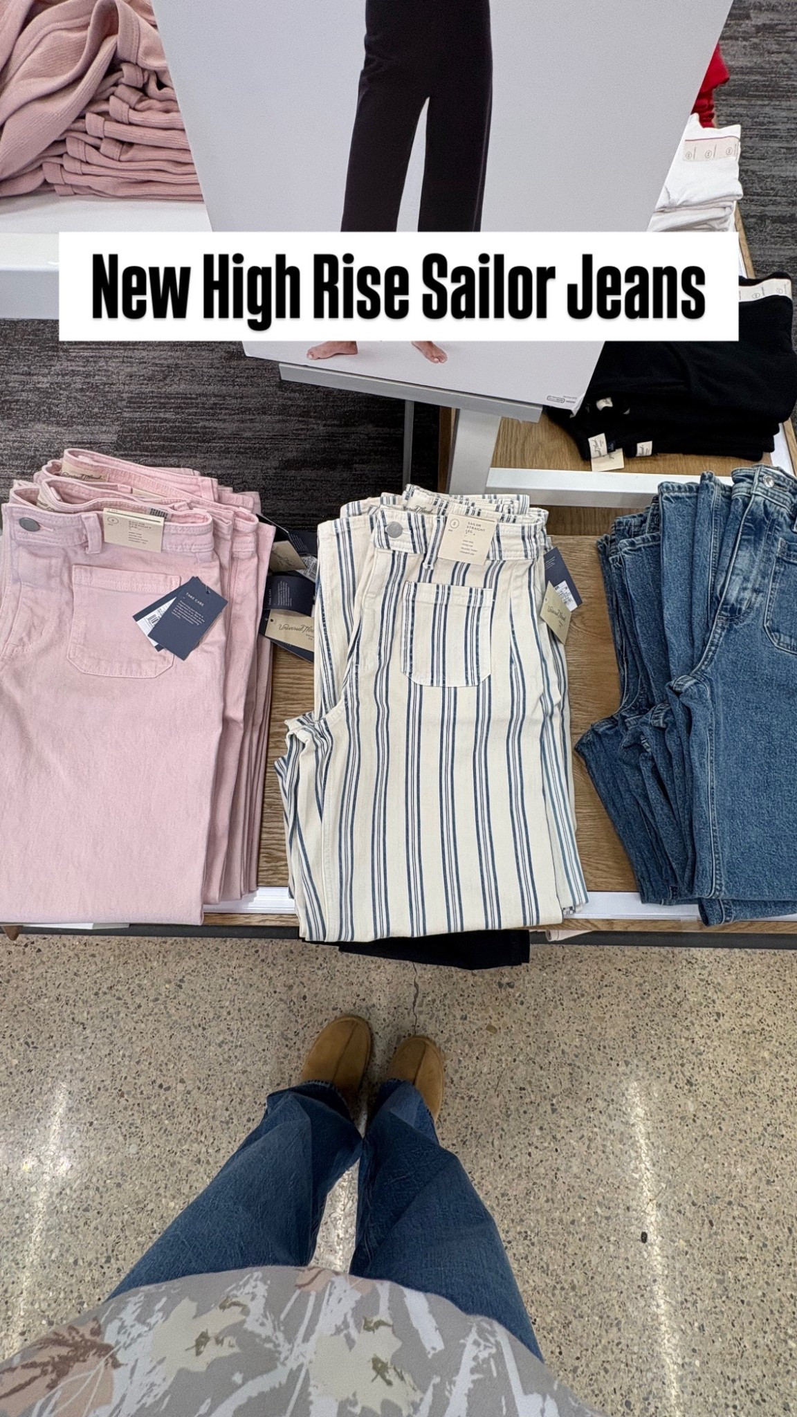 New at Target!
 Sailor High Rise Wide Leg Jeans. 

Also available in a floral print!



#LTKFindsUnder100 #LTKmomlife #LTKFindsUnder50