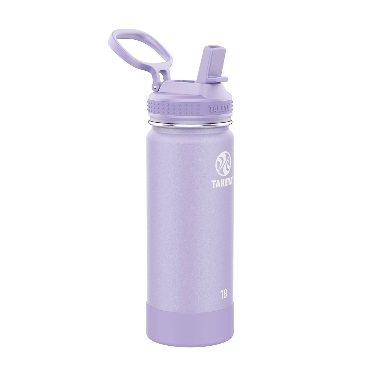Takeya 18oz Actives Insulated Stainless Steel Water Bottle with Straw Lid | Target