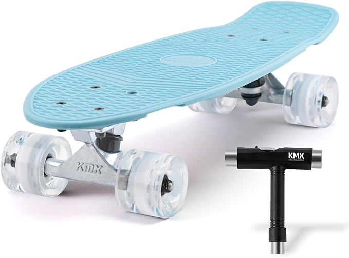 KMX Skateboard 22 and 27 Inch, Classic Cruiser Skateboard for Boys, Girls, Kids, Students, Adults... | Amazon (US)