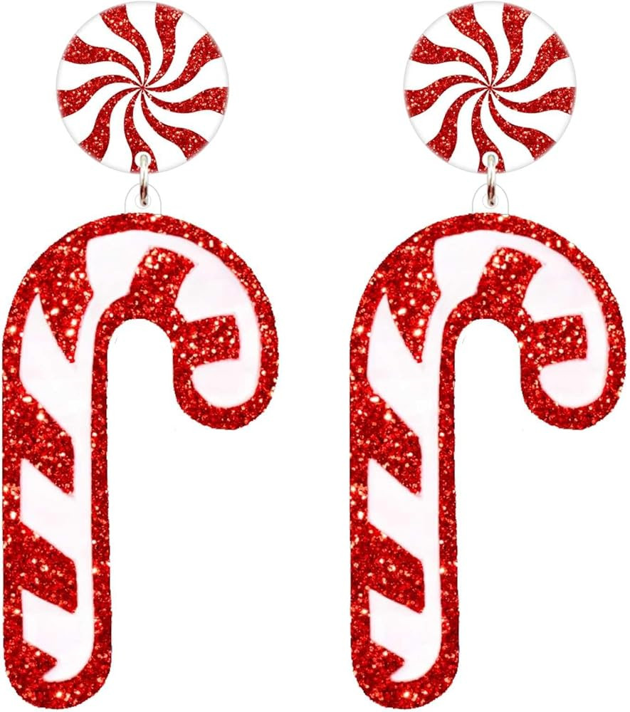 Christmas Fun Earrings, Christmas and Holiday Season Festive Accessories, Christmas Jewelry Gifts For Women | Amazon (US)
