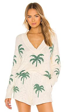 Show Me Your Mumu Gilligan Sweater in Palm Tree Knit from Revolve.com | Revolve Clothing (Global)