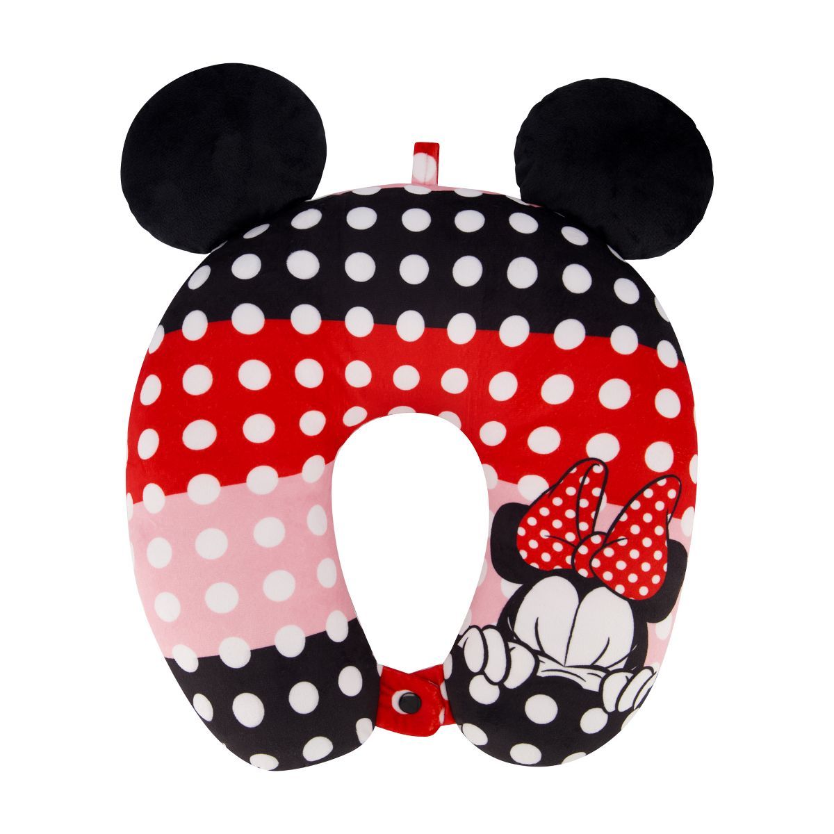 Minnie Mouse 3 Color Polka Dot Ears Travel Neck Pillow | Target