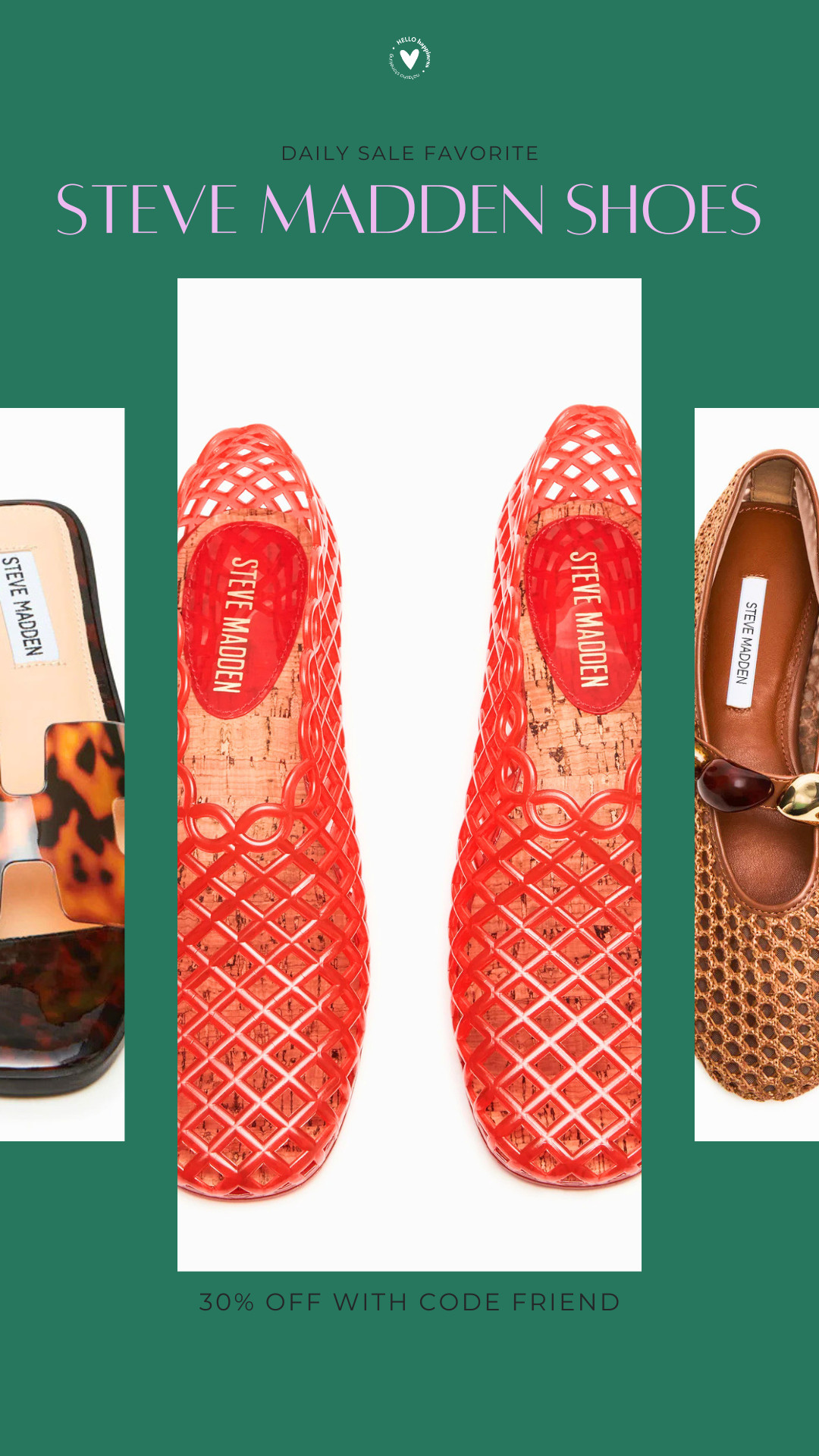Steve Madden shoes are 30% OFF with code FRIEND! 

So many good pairs for spring + summer — now’s the time to grab them 🛍️
 

 

#LTKootd #LTKSaleAlert