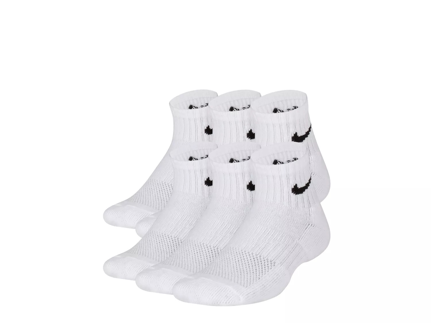 Nike Cushioned Kids' Ankle Socks - 6 Pack | DSW